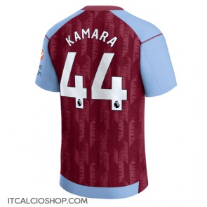 Aston Villa Boubacar Kamara #44 Prima Maglia 2023-24 Manica Corta